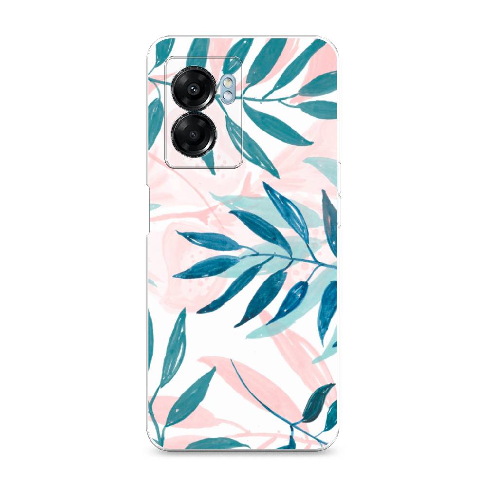 

Чехол Awog на Oppo A57 5G/A56s/OnePlus Nord N300 5G "Акварельные веточки", Разноцветный, 2510250-7