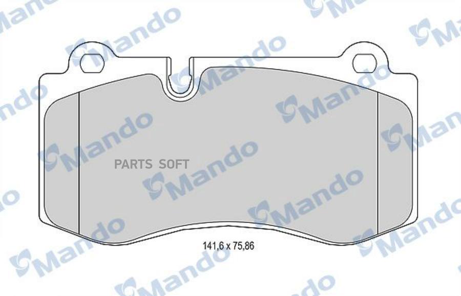 

Тормозные колодки Mando MBF015673