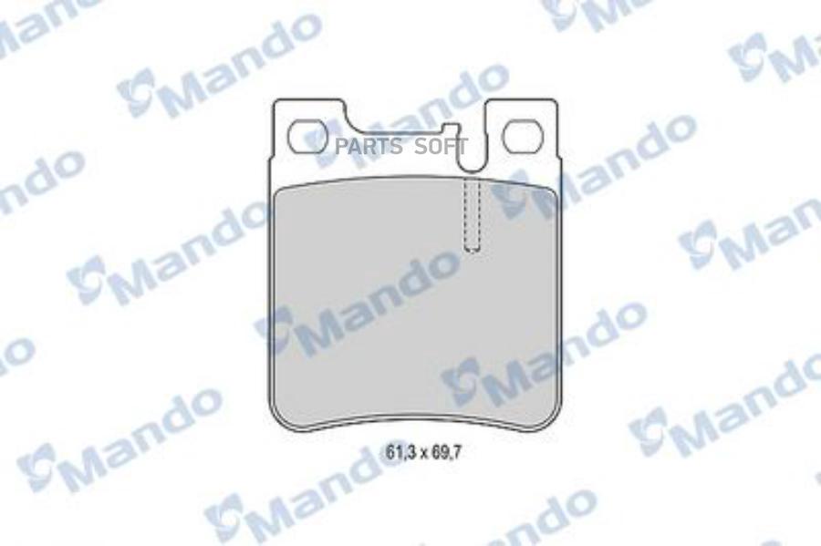 

Тормозные колодки Mando mbf015655