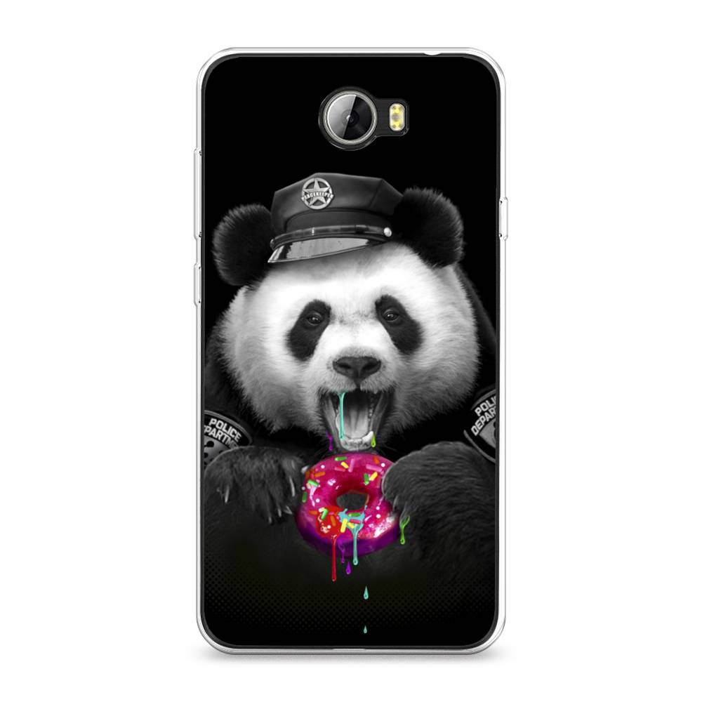 

Чехол Awog на Honor 5A "Панда police", Черный;белый;розовый, 60350-2