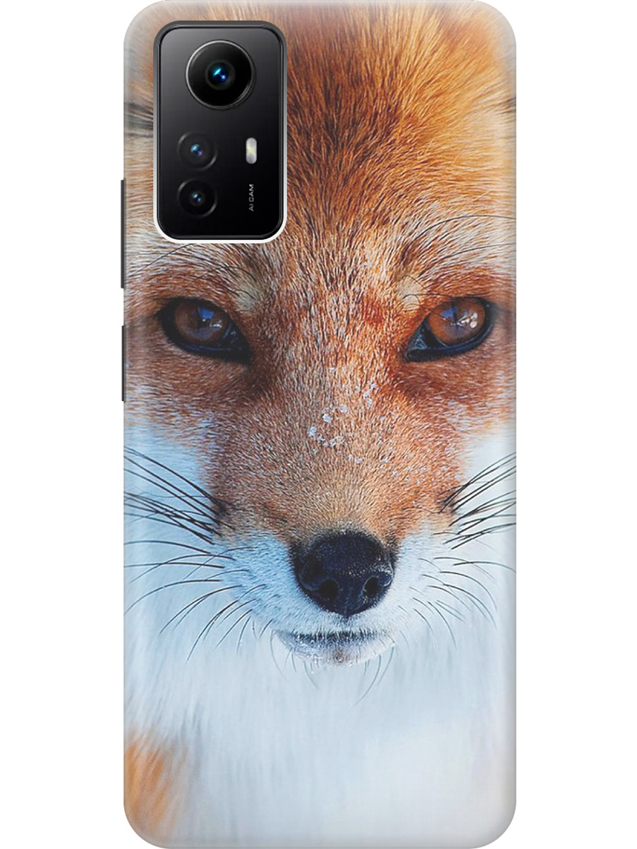 

Силиконовый чехол на Xiaomi Redmi Note 12s "Спокойный лис", Оранжевый;белый, 20001468