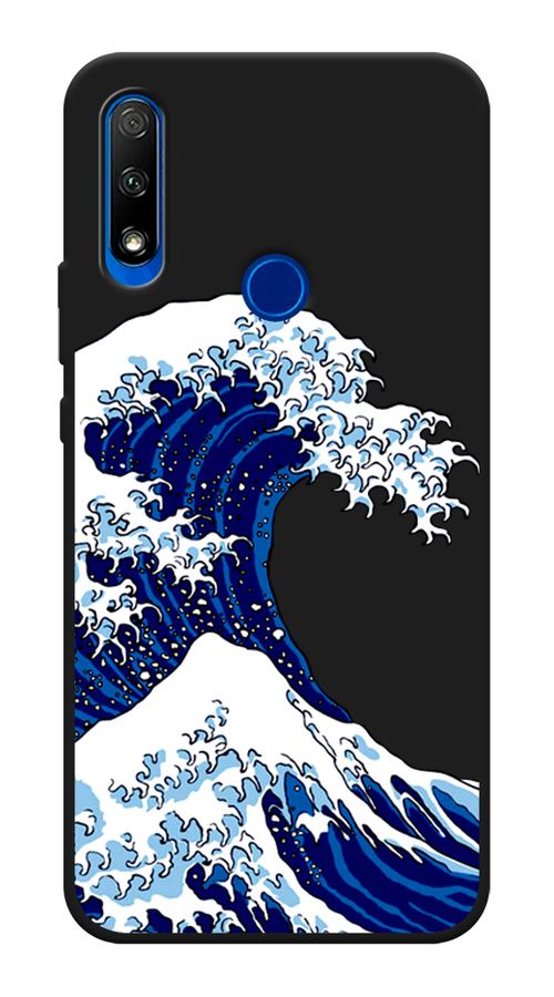 

Чехол Awog на Honor 9X "Волна в Канагаве", Синий;белый, 69952-1