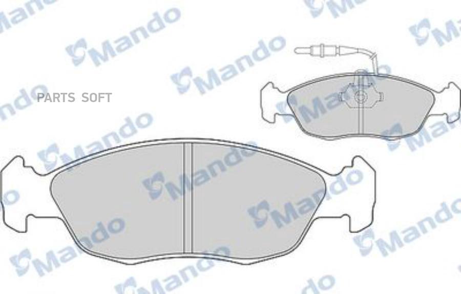 

Тормозные колодки Mando mbf015114
