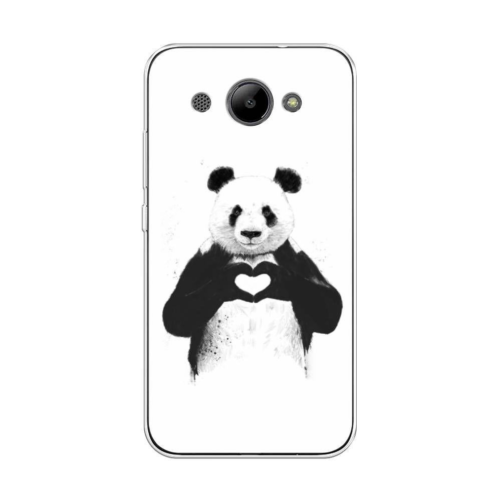 

Чехол Awog "Панда love" для Huawei Y3 2018, 65850-10