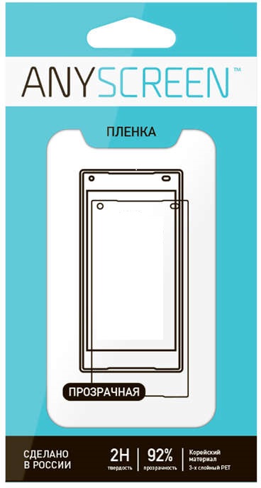 

Защитная пленка для Alcatel OneTouch Idol 3C AnyScreen Глянцевая