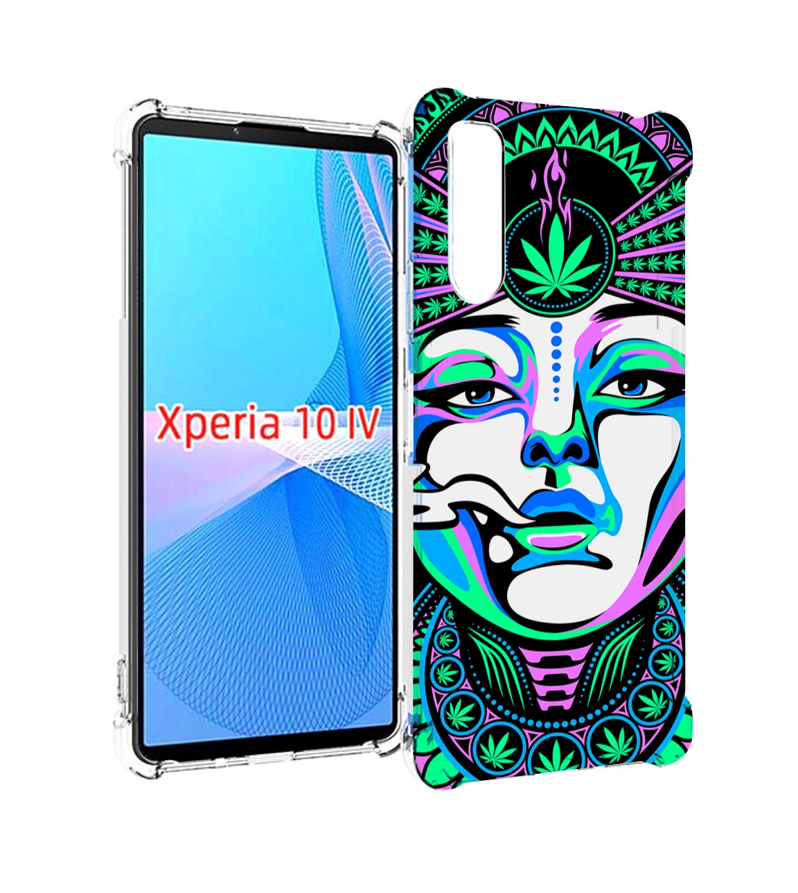 

Чехол MyPads девушка-любит-траву-абстракция для Sony Xperia 10 IV (10-4), Прозрачный, Tocco