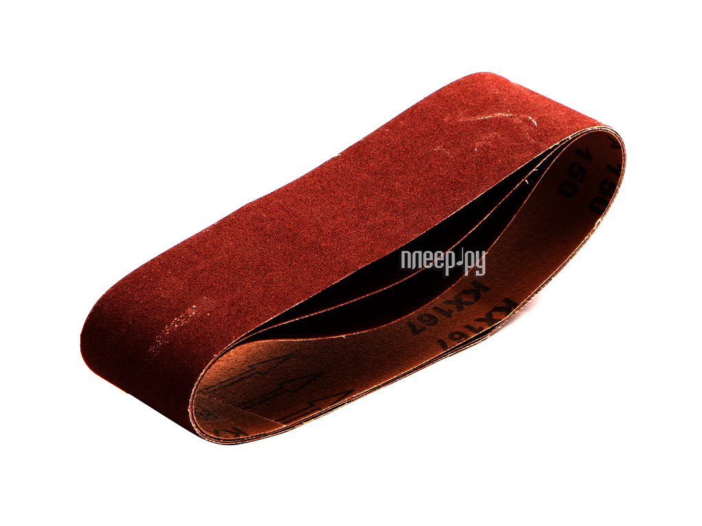 

Шлифовальная лента Elitech 75х533mm P150 3шт 1110.006500