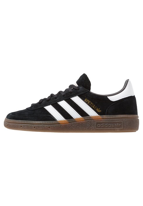 Кеды женские Adidas Originals Handball Spezial Unisex черные 37 1/3 EU