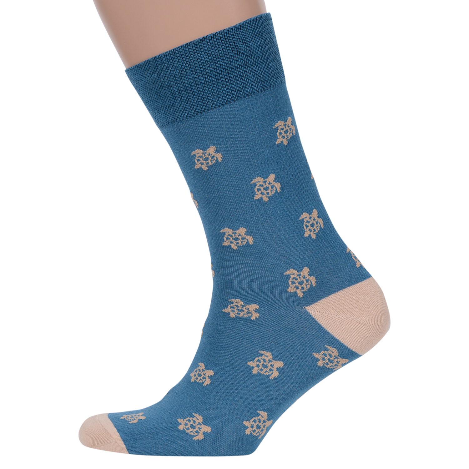 фото Носки moscowsocksclub nm-311 бирюзовые 25 (38-40)