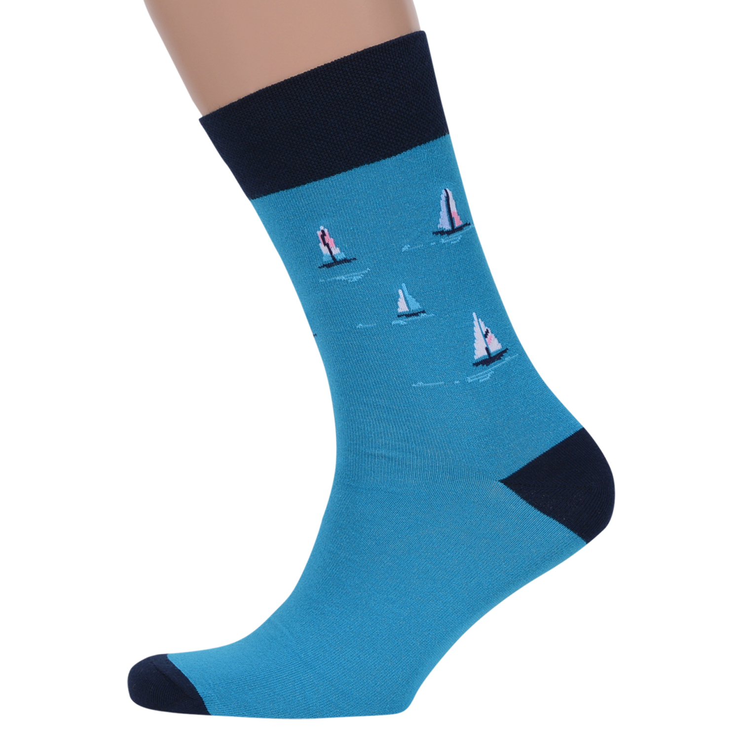 

Носки MoscowSocksClub nm-310 голубые 27 (41-43), nm-310
