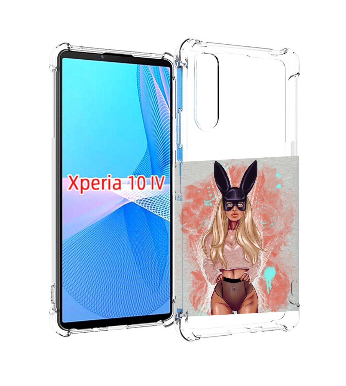 Чехол MyPads девушка-в-нижнем-белье женский для Sony Xperia 10 IV (10-4)