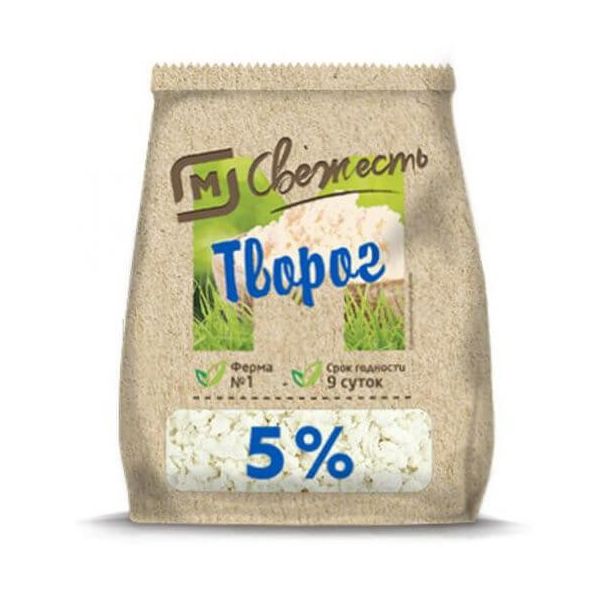 

Творог рассыпчатый М свежесть 5% 350 г