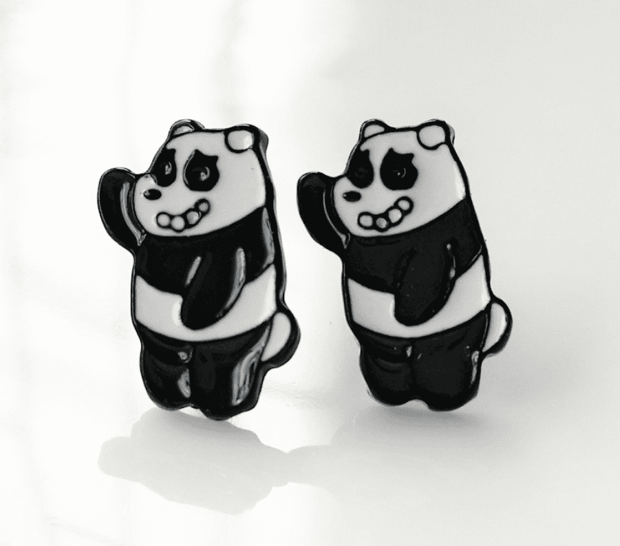 

Серьги Панда из "Вся правда о медведях" (We Bare Bears), 14830