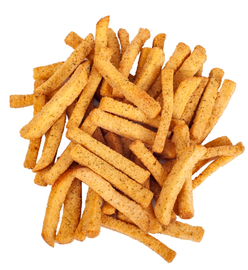 Гренки WTF пшеничные, со вкусом красной икры, 500 г