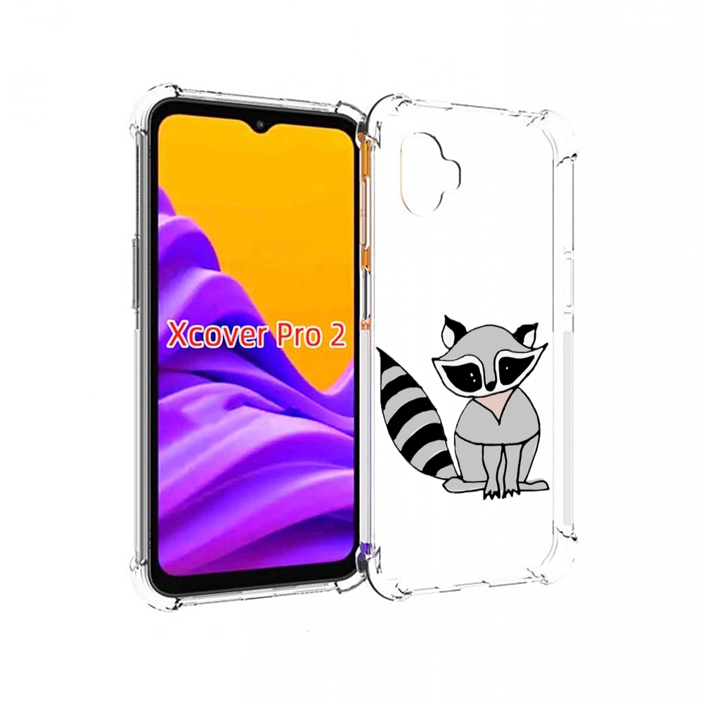 

Чехол MyPads Енотик для Samsung Galaxy Xcover Pro 2, Прозрачный, Tocco