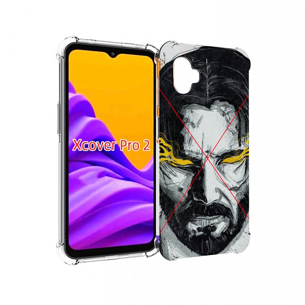 

Чехол MyPads Джон-Уик для Samsung Galaxy Xcover Pro 2, Прозрачный, Tocco