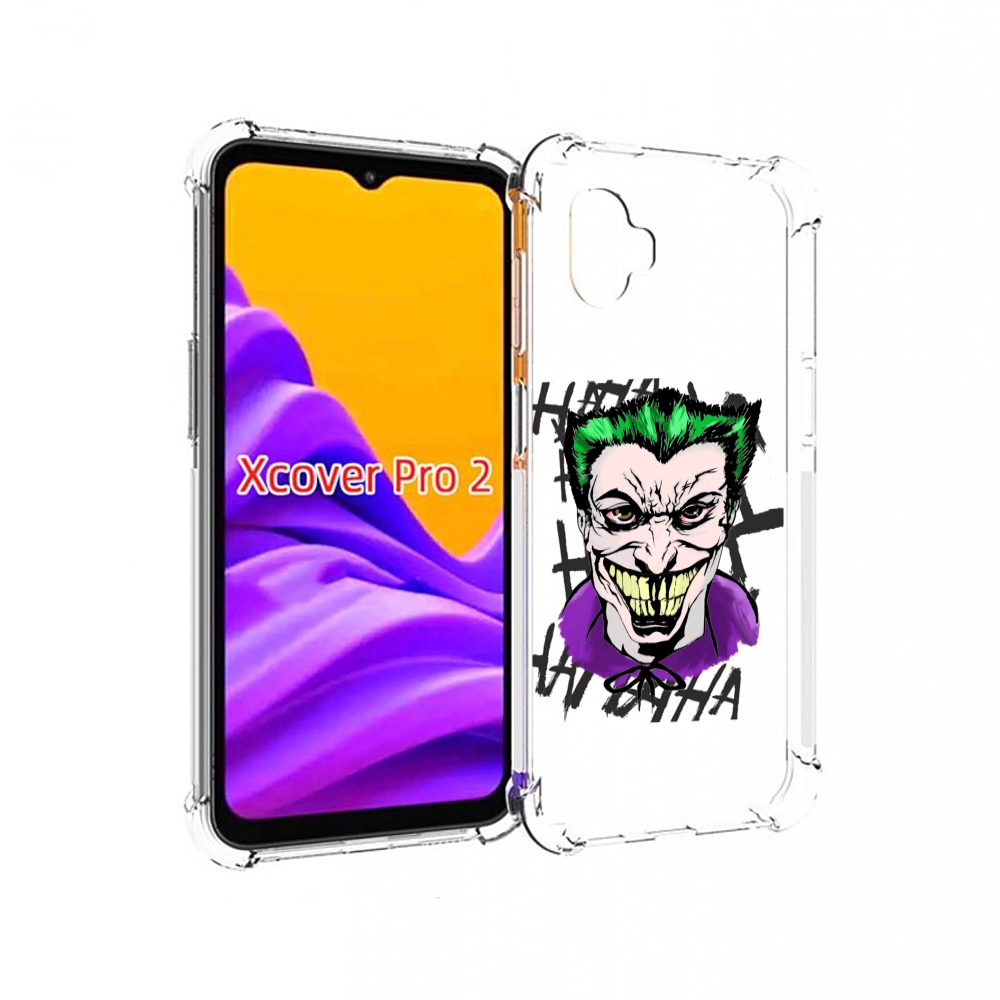 

Чехол MyPads Джокер-крейзи для Samsung Galaxy Xcover Pro 2, Прозрачный, Tocco