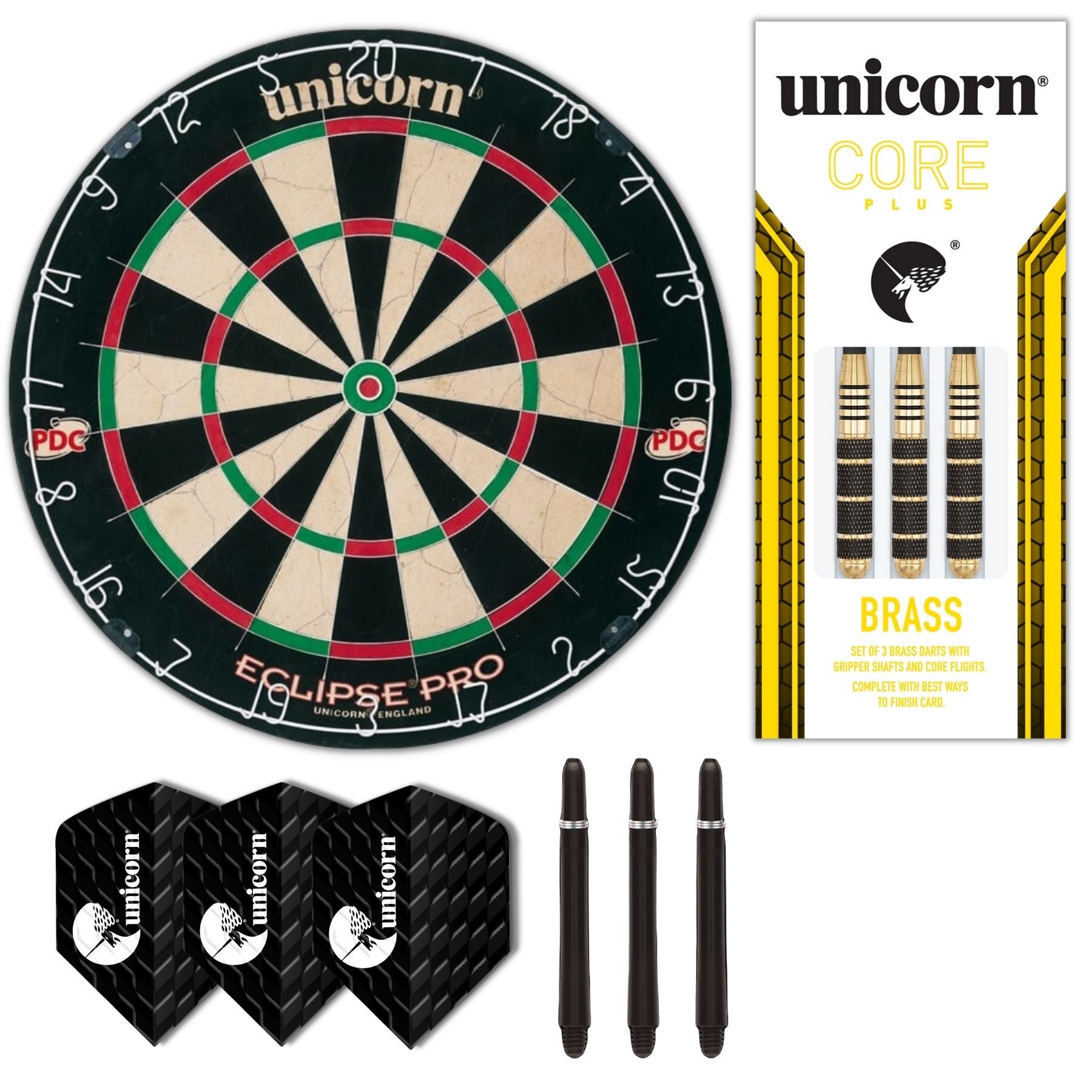 

Набор для игры в дартс Unicorn Gold 45см, Gold