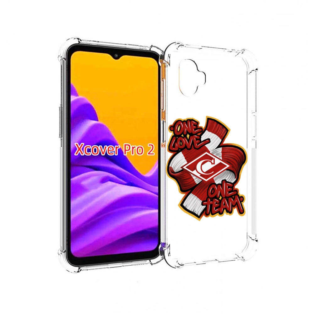 

Чехол MyPads Одна любовь-Спартак для Samsung Galaxy Xcover Pro 2, Прозрачный, Tocco