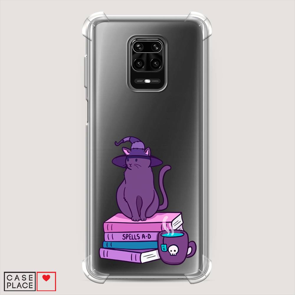 фото Противоударный силиконовый чехол "magic cat" на xiaomi redmi note 9s awog