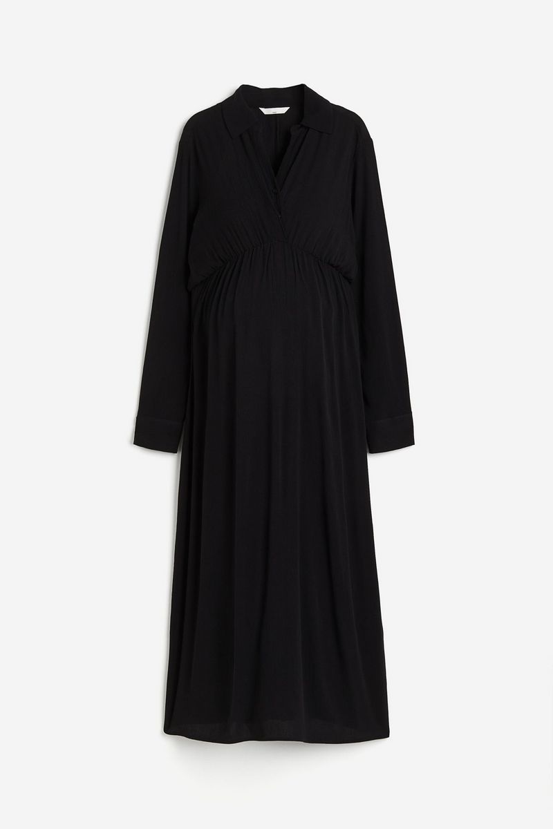 

Платье женское H&M 1092302 черное L, Черный, 1092302