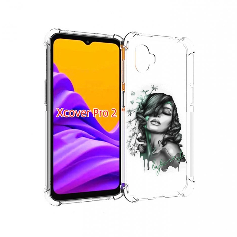 

Чехол MyPads Девушка 2 для Samsung Galaxy Xcover Pro 2, Прозрачный, Tocco