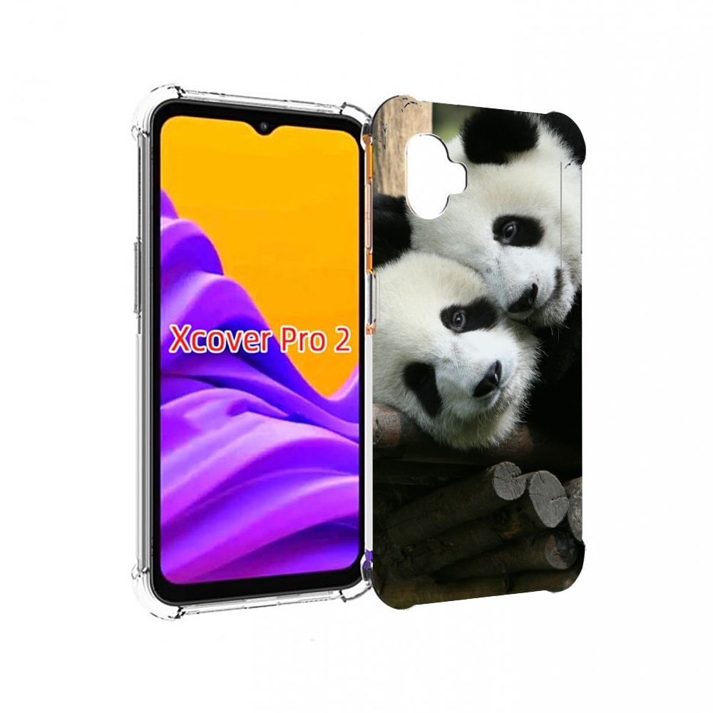 

Чехол MyPads Две-панды для Samsung Galaxy Xcover Pro 2, Прозрачный, Tocco