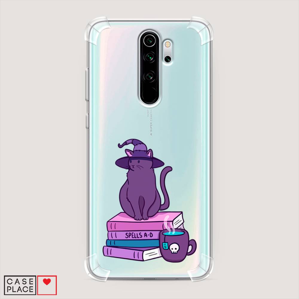 фото Противоударный силиконовый чехол "magic cat" на xiaomi redmi note 8 pro awog