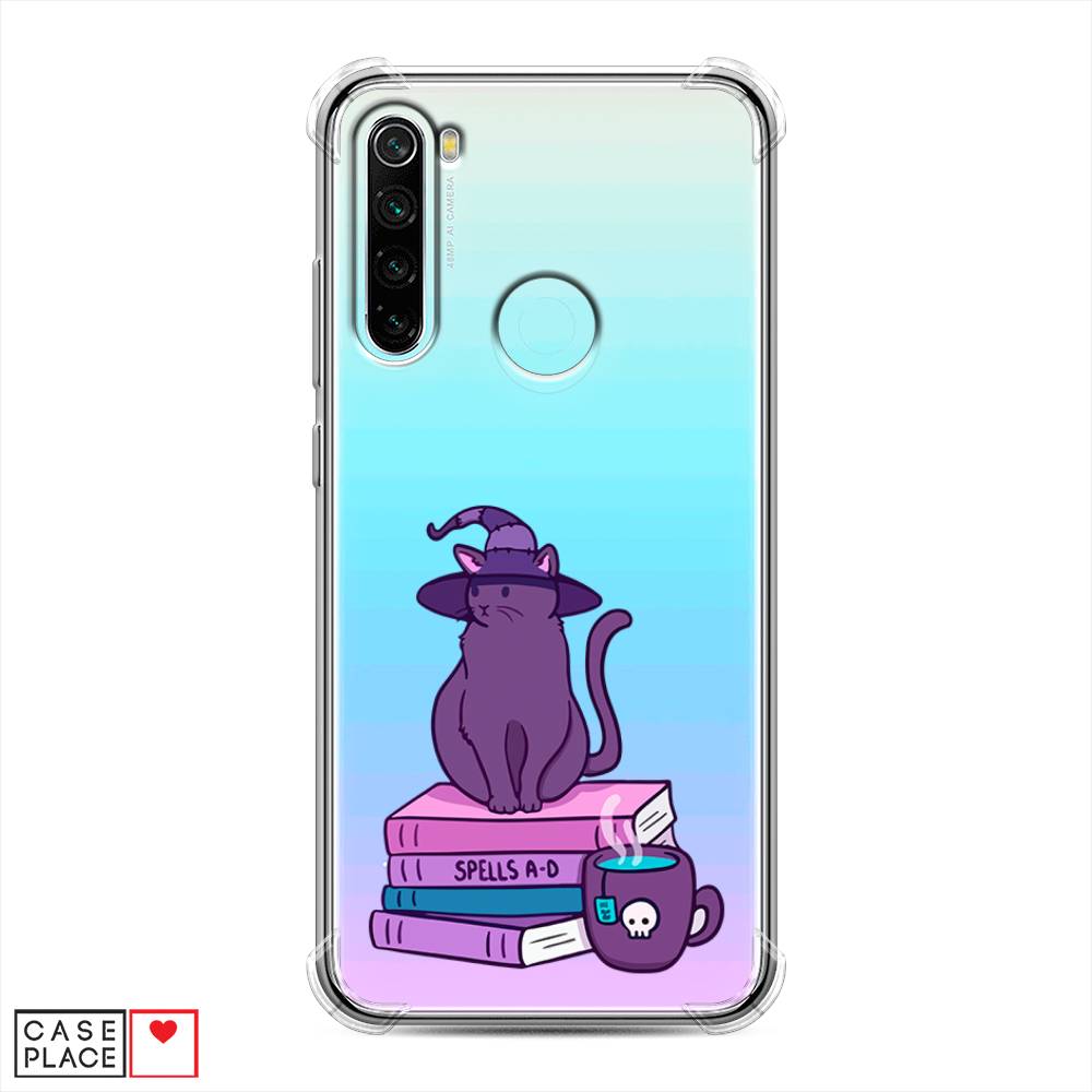 фото Противоударный силиконовый чехол "magic cat" на xiaomi redmi note 8 awog