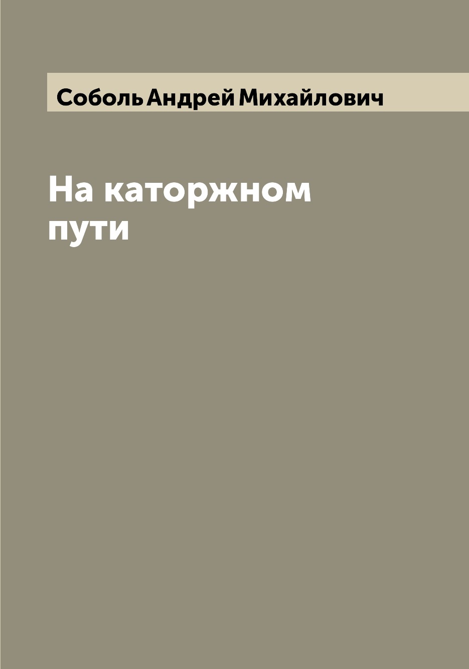 

Книга На каторжном пути