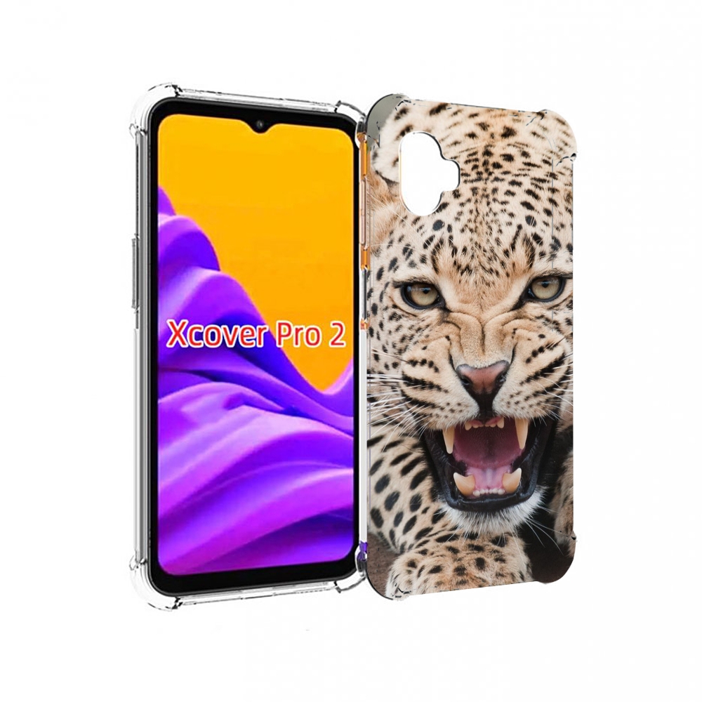 

Чехол MyPads Гепард-красивый мужской для Samsung Galaxy Xcover Pro 2, Прозрачный, Tocco