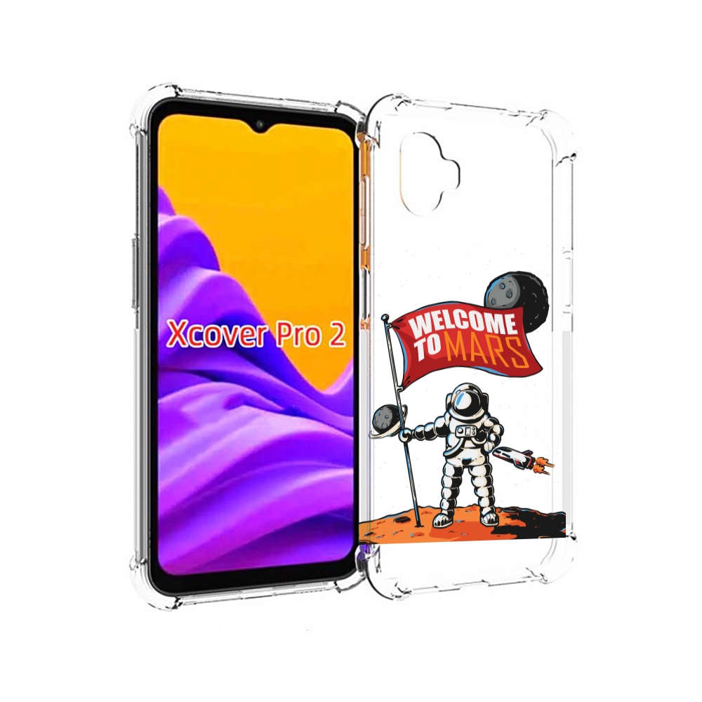 

Чехол MyPads Вэлком-Марс для Samsung Galaxy Xcover Pro 2, Прозрачный, Tocco