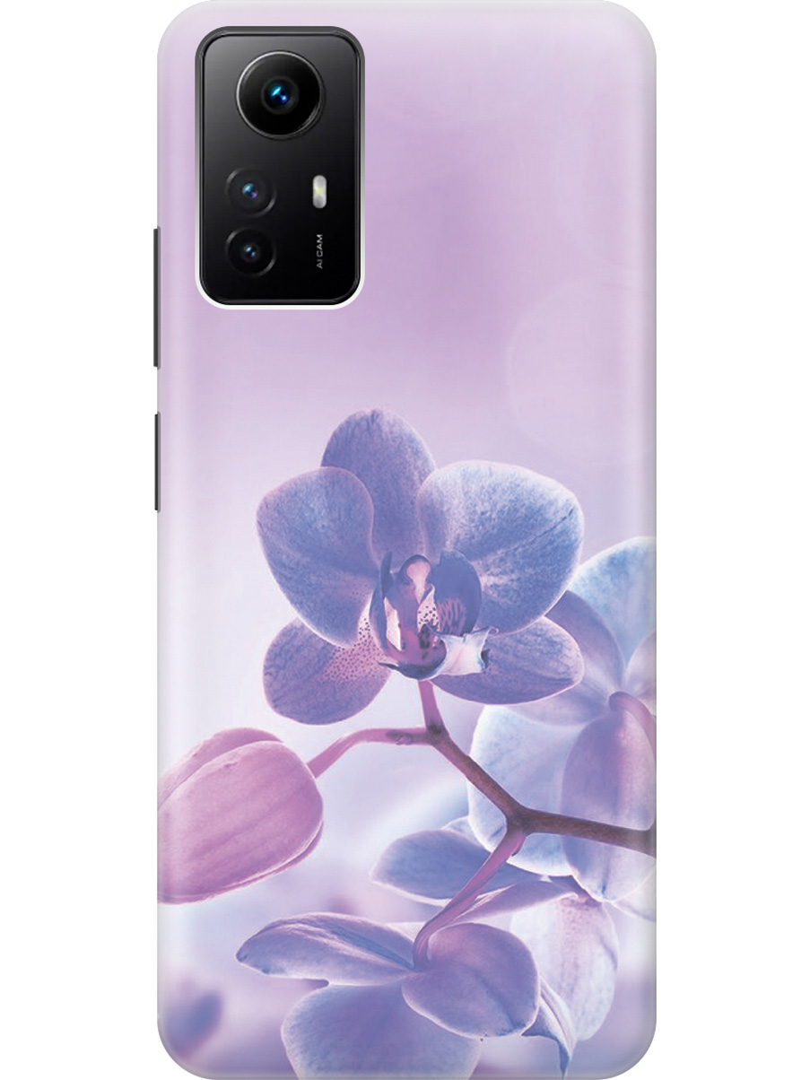 

Силиконовый чехол на Xiaomi Redmi Note 12s "Лиловые орхидеи", Голубой;фиолетовый, 20001468