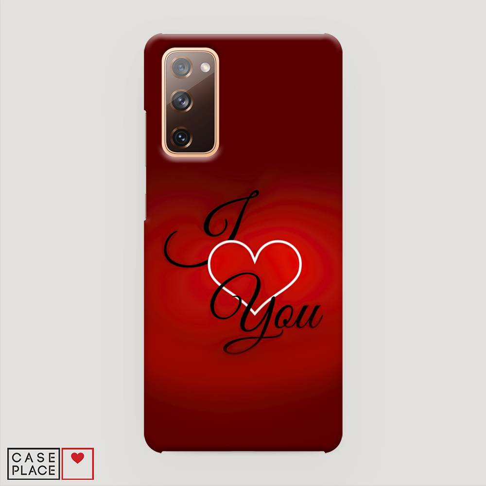 

Пластиковый чехол "I love you 3" на Samsung Galaxy S20 FE, 2101320-5
