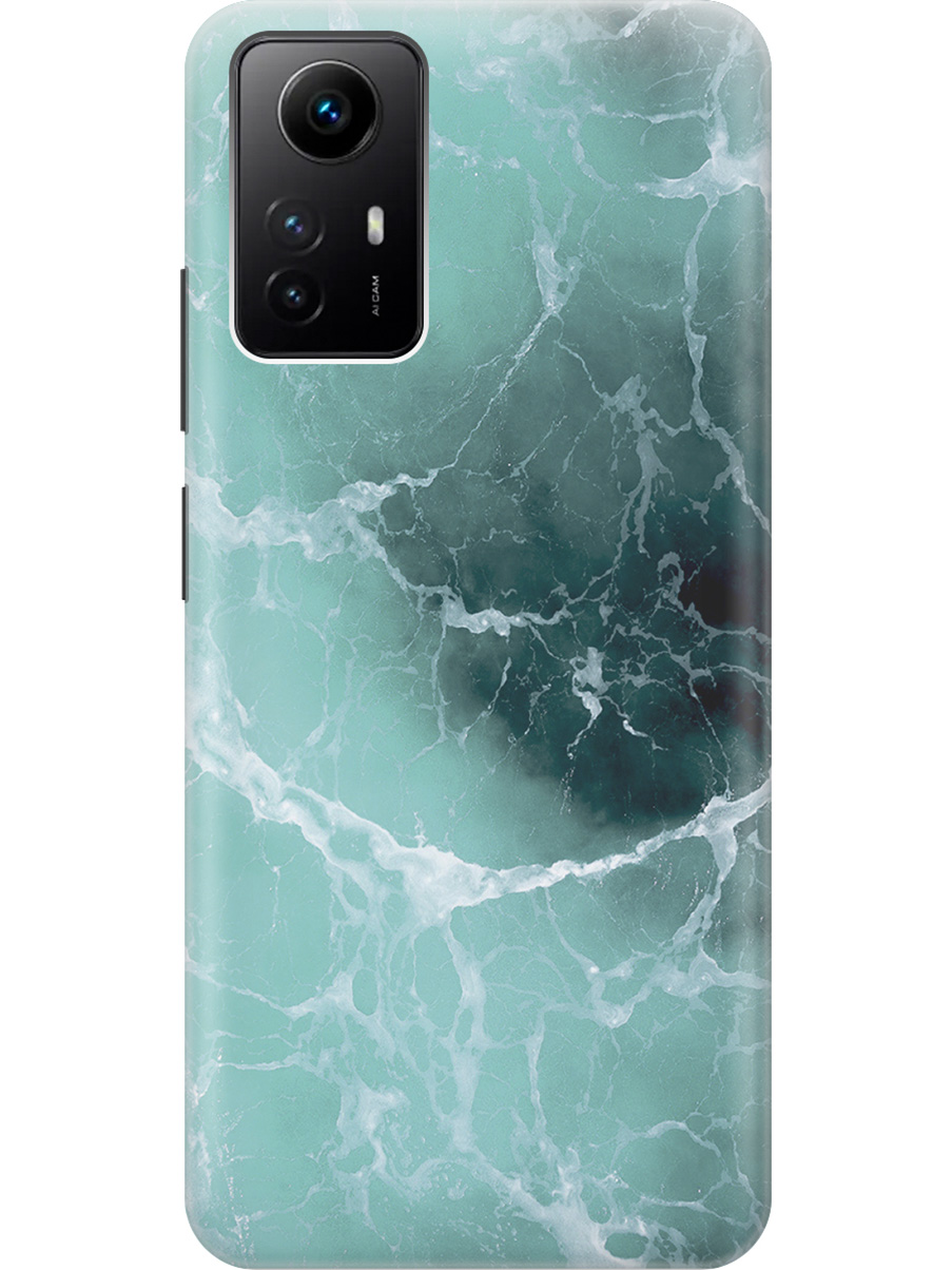 

Силиконовый чехол на Xiaomi Redmi Note 12s "Лазурный океан", Белый;зеленый;черный, 20001468