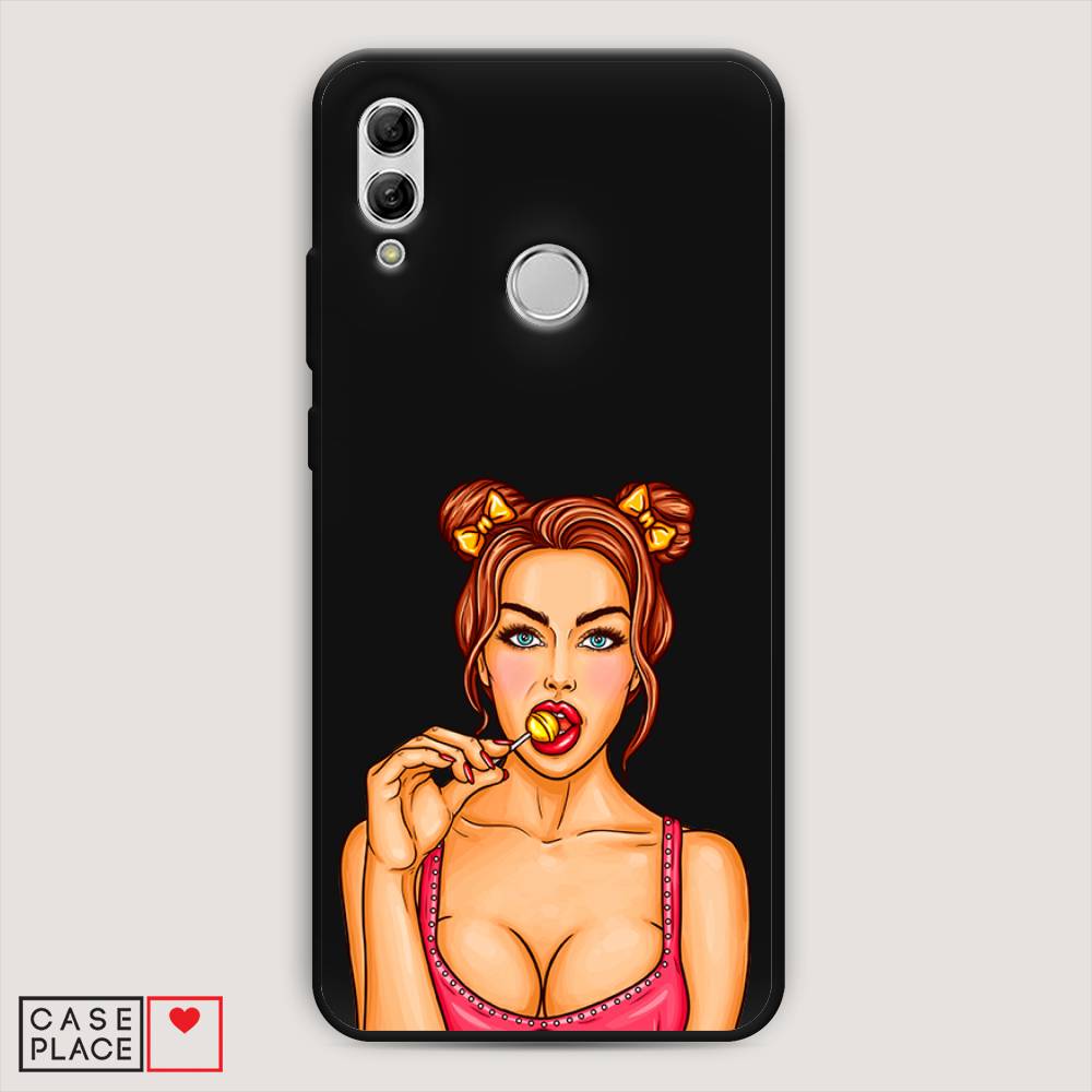 

Чехол Awog на Honor 10 Lite "Вкусный леденец", Бежевый;коричневый;розовый