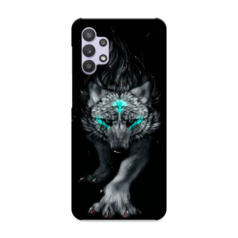 

Пластиковый чехол "Волшебный волк" на Samsung Galaxy A32, 2102020-1