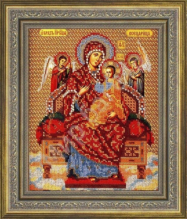 

Рама для иконы с оргстеклом «Всецарица. Радуга бисера»
