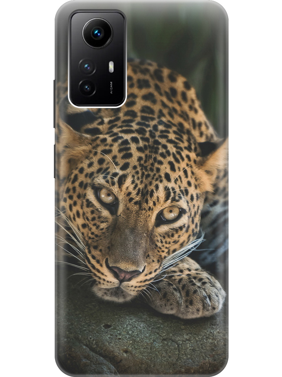 

Силиконовый чехол на Xiaomi Redmi Note 12s "Загадочный леопард", Коричневый;оранжевый;черный, 20001468
