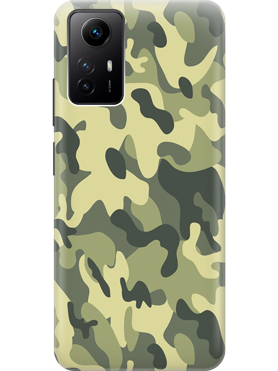 

Силиконовый чехол на Xiaomi Redmi Note 12s "Хаки", Зеленый;серый;черный, 20001468