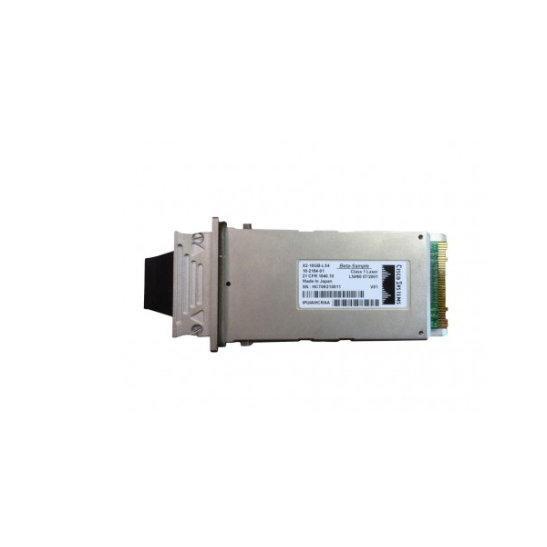 

Трансивер Casio X2-10GB-LX4 Cisco 10GBASE-LX4 X2 Module, Серебристый, X2-10GB-LX4 Cisco 10GBASE-LX4 X2 Module