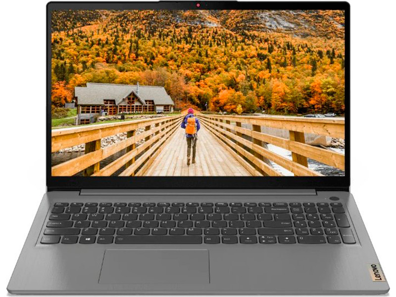 фото Ноутбук lenovo ideapad 3 15alc6 серебристый (82ku01lrmh)