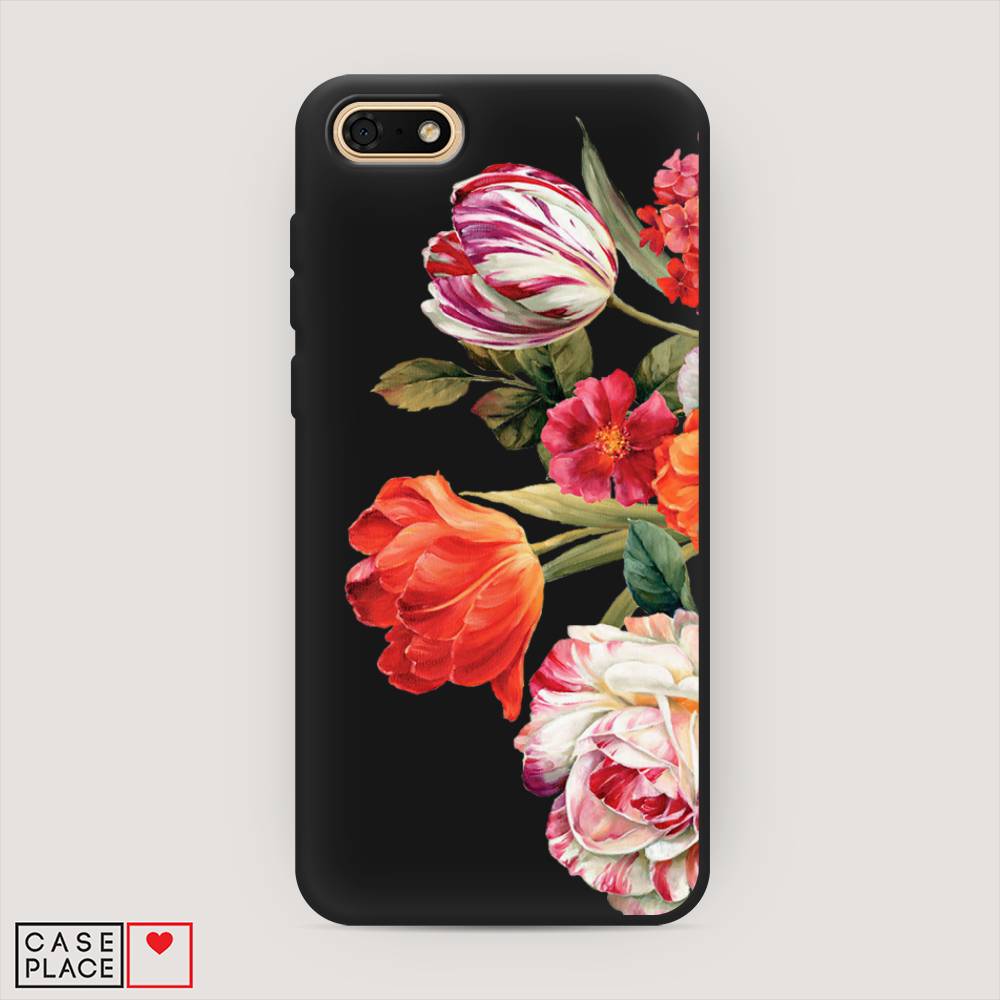 

Чехол Awog на Honor 7A "Весенний букет", Красный;розовый;зеленый, 65252-1