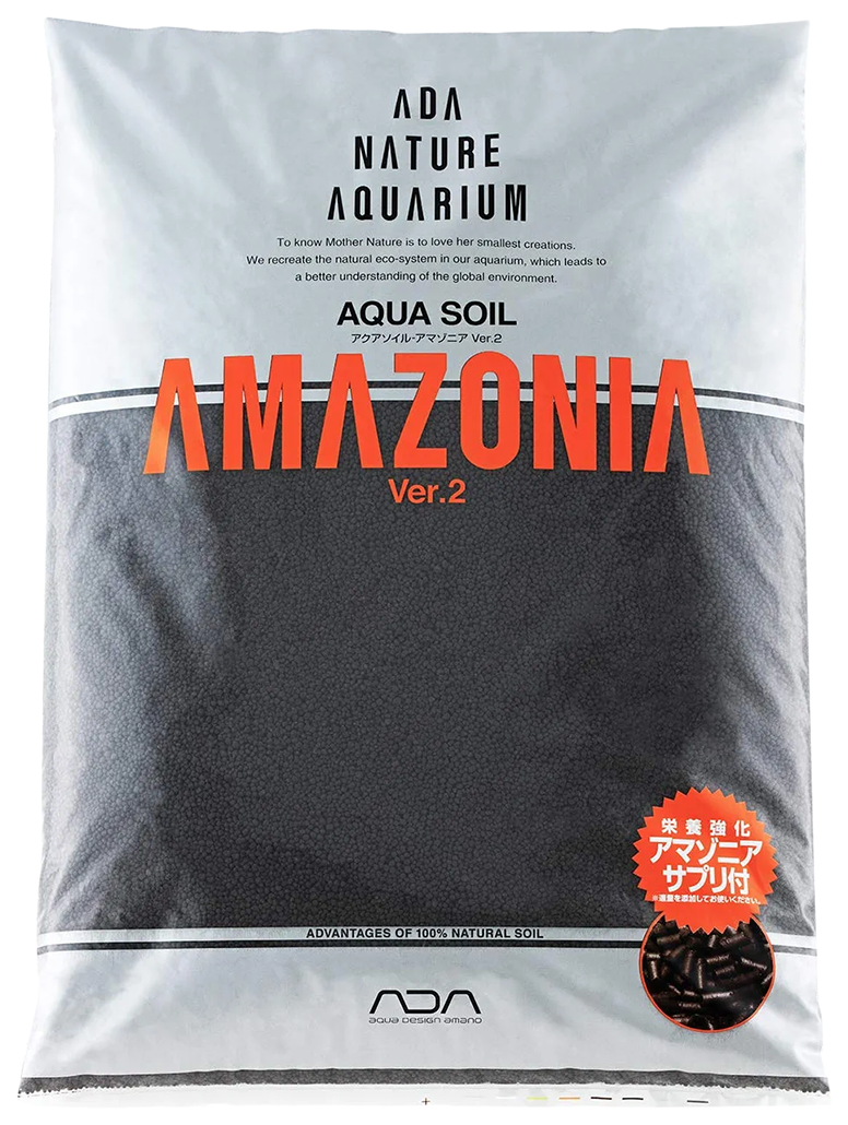 

Грунт ADA Aqua Soil Amazonia Ver.2 питательный 9 л, Питательный грунт ADA Aqua Soil Amazonia Ver.2 9л