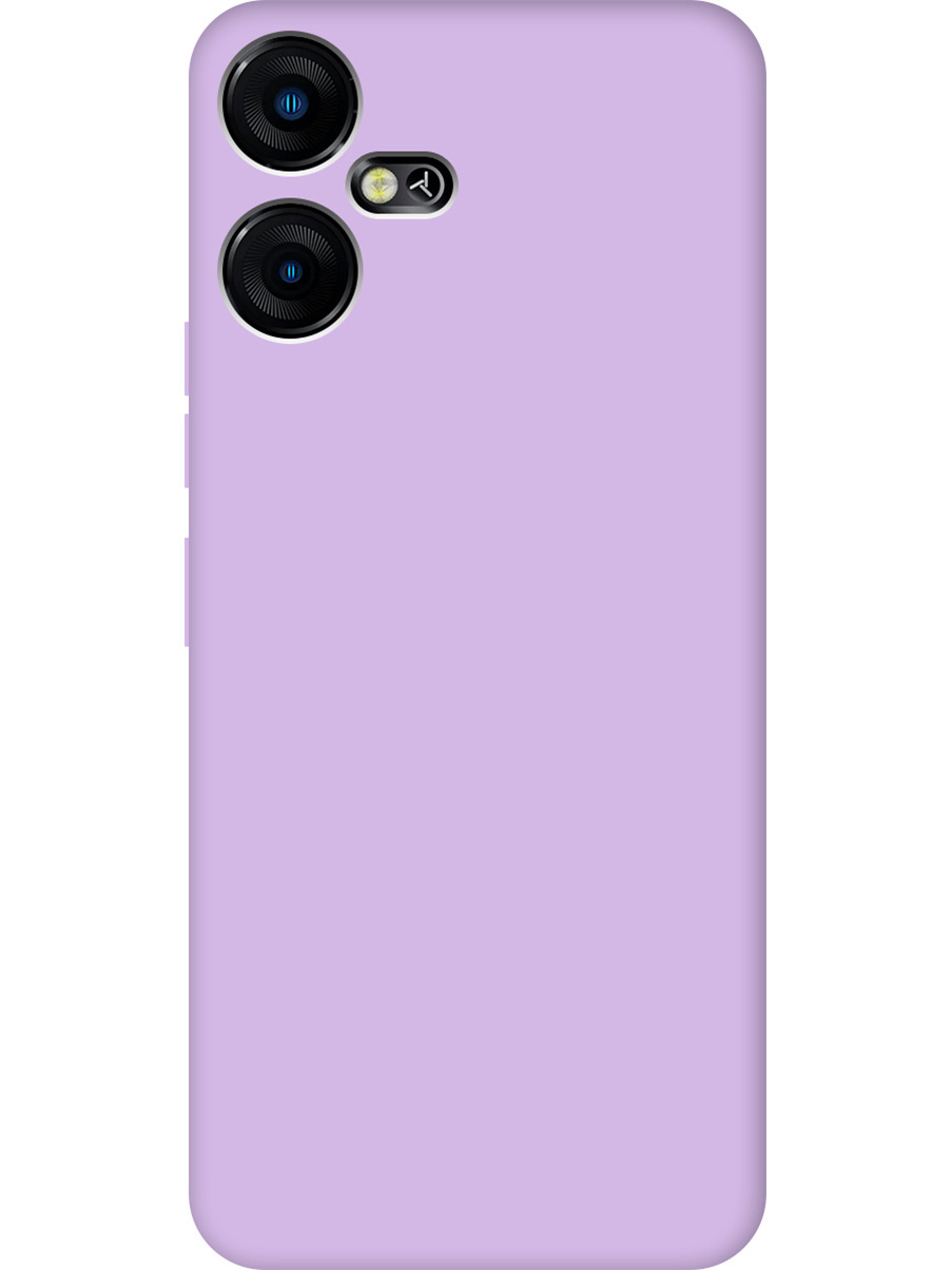 

Силиконовый чехол на Tecno Pova Neo 3 "сиреневый" сиреневый, Фиолетовый, 20001483