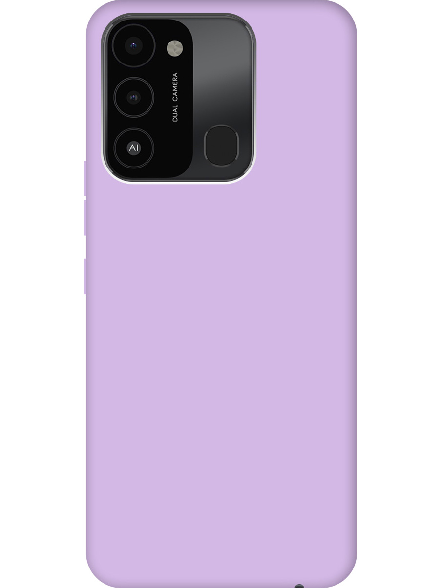 

Силиконовый чехол на Tecno Spark 8C "сиреневый" сиреневый, Фиолетовый, 20001475