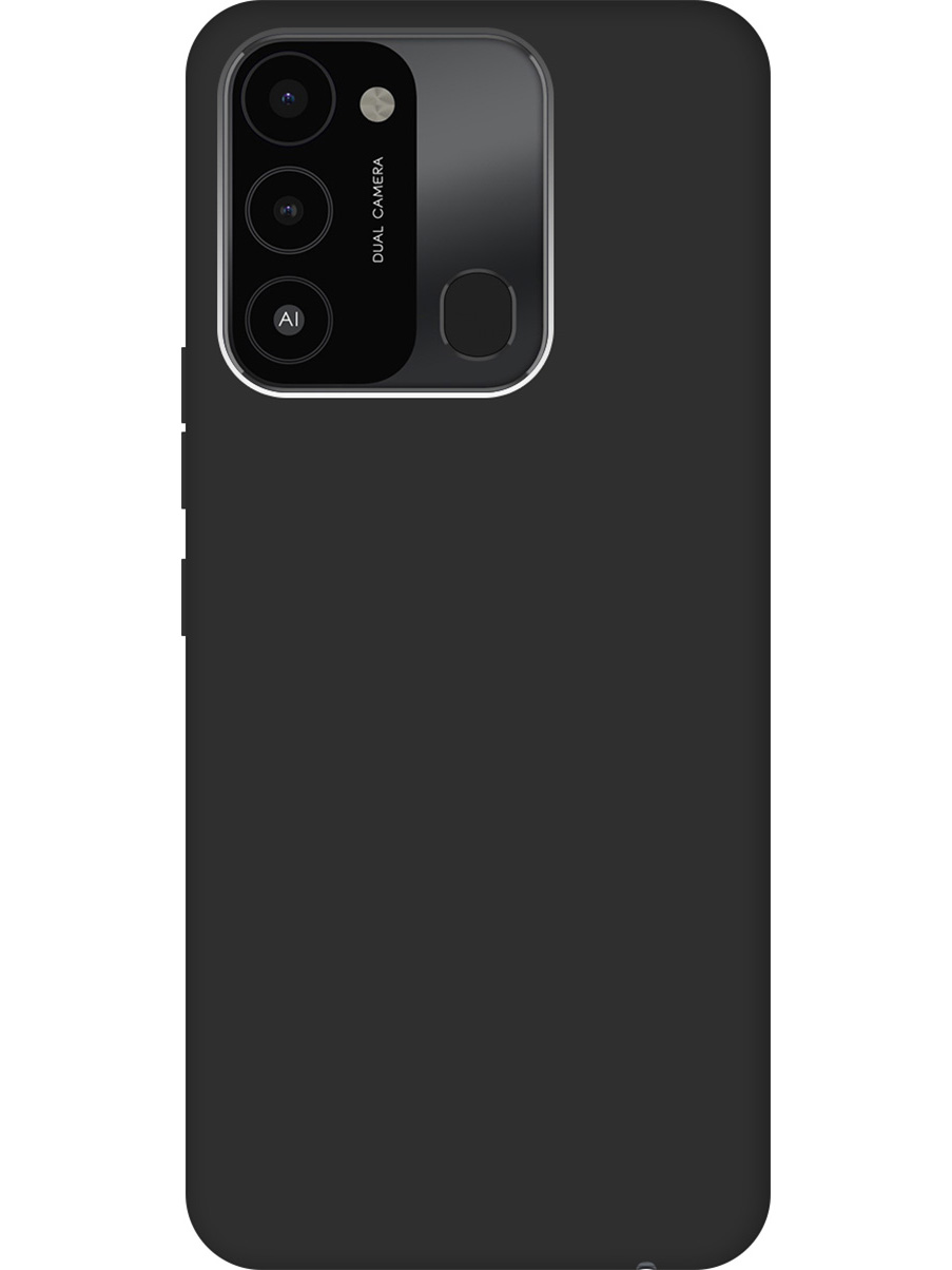 

Матовый Soft Touch силиконовый чехол на Tecno Spark 8C "черный" черный, 20001473
