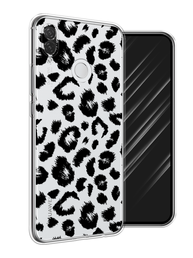 

Чехол Awog на Huawei P Smart Plus "Окрас леопарда фон", Черный, 68250-2