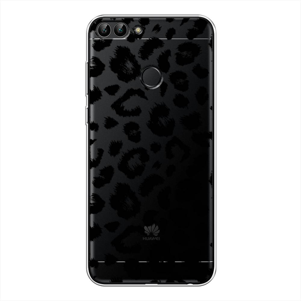

Чехол Awog на Huawei P Smart "Окрас леопарда фон", Черный, 64050-2