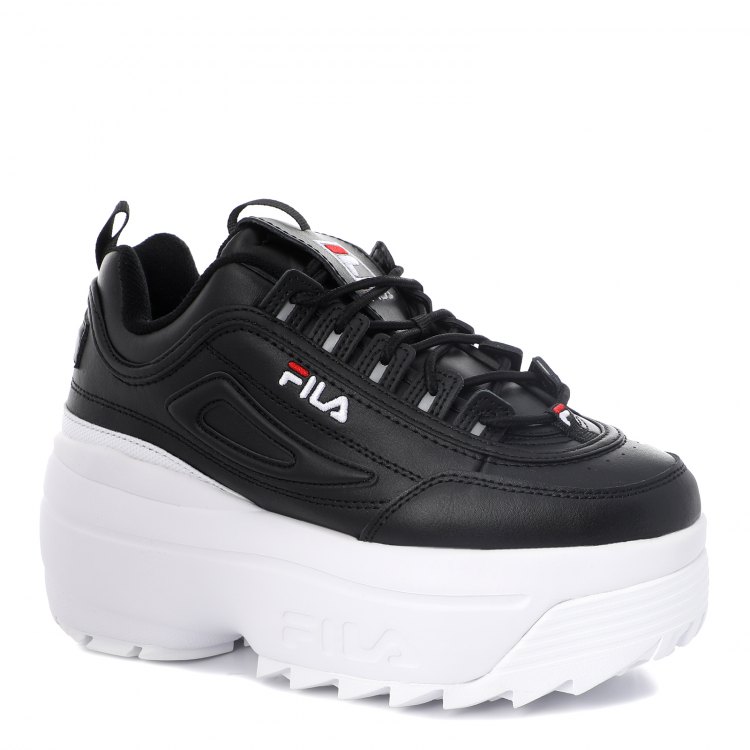 

Кроссовки женские FILA DISRUPTOR II WEDGE черные 38 EU, DISRUPTOR II WEDGE